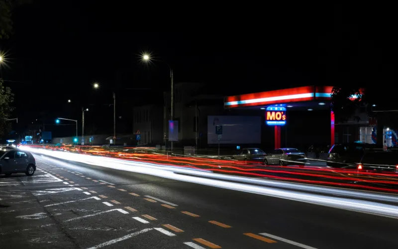 Pump Six at Midnight: Chasing the Green-White Glow of America's Gas Station Canopies