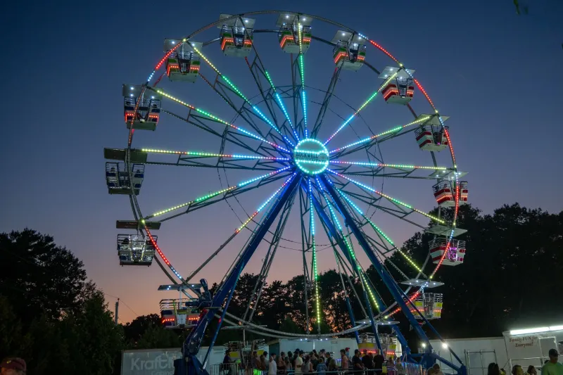 Midway After Dark: Turning America's County Fairs Into a Bokeh Playground